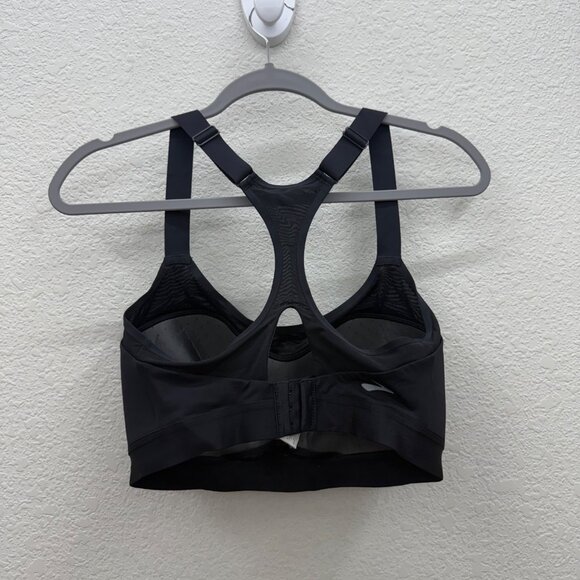 Brooks Dare Racerback DriLayer Black Active Sports Bra 350073 Womens size 34F - Picture 7 of 7
